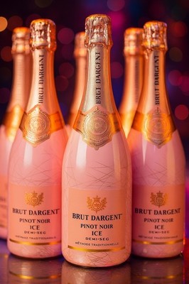 MAGNUM 1,5 ltr. BRUT DARGENT PINOT NOIR 2023 ICE ROSE 11% Htr. DEMI SEKT 2023 Jg