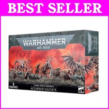 Warhammer 40,000: Accursed Cultists - Chaos Space Marines Miniature Set 