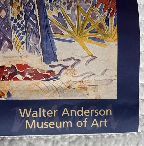 Walter Anderson “Fall Woods” Poster 20 x 26 Visions in Nature