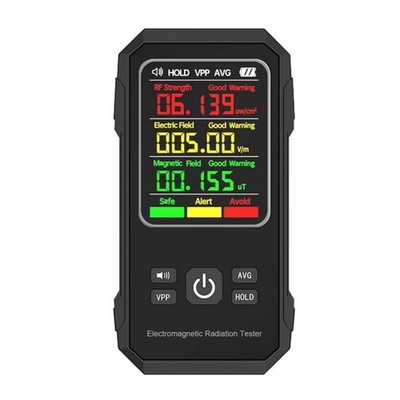 Digital EMF Meter Electromagnetic Radiation Detector for RF and Magnetic Fields