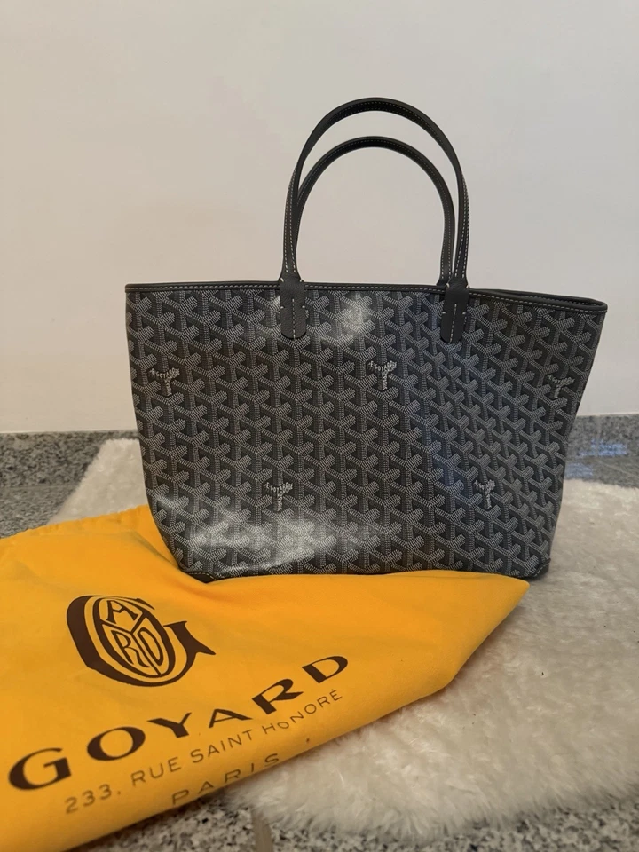 New Artois PM Grey Goyard Bag (Fullset!) - Image 2 of 4