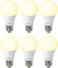 A19 LED Light Bulbs, 60 Watt Equivalent LED Bulbs, Soft White 2700K, 800