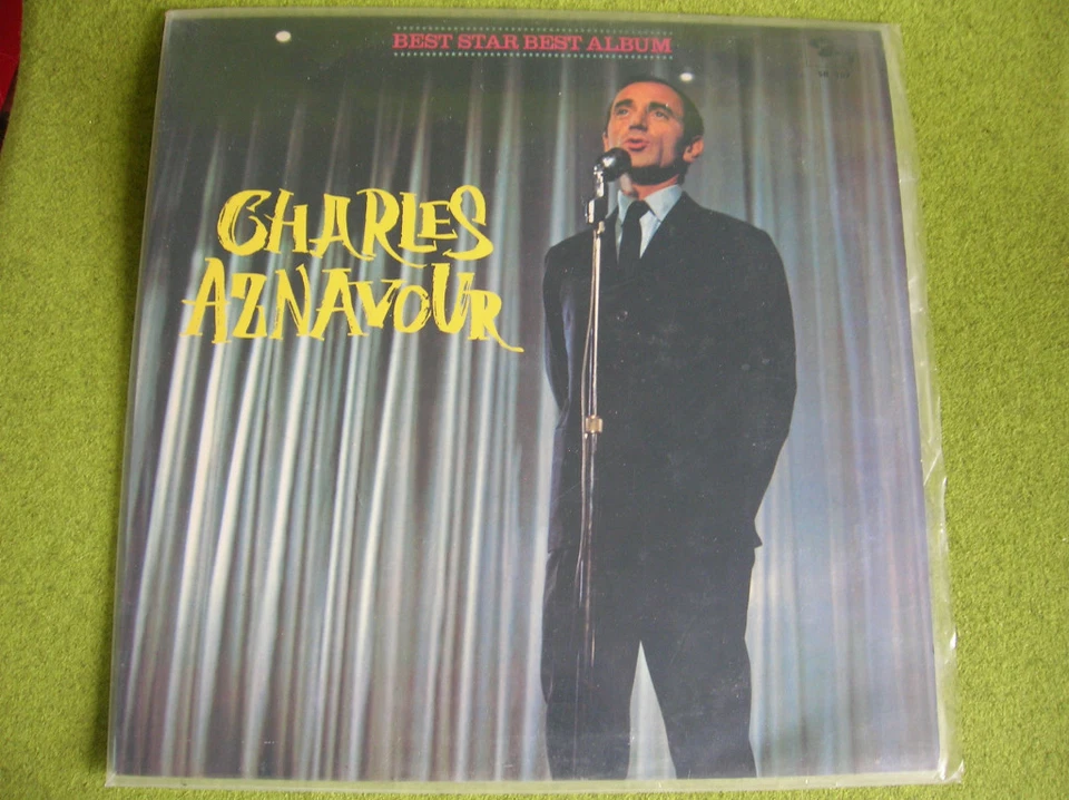LP CHARLES AZNAVOUR-BEST STAR BEST ALBUM-JAPAN PRESS 1967-BARCLAY SR 107 - Photo 1/1