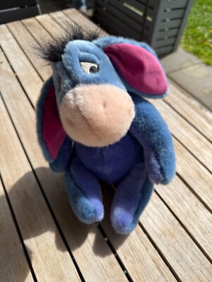 Disney Eeyore Plush Toy | Vintage Style | Winnie the Pooh | Soft Stuffed Animal