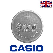 Casio CTL920F Capacitor Watch Battery: Solar, G-Shock, Edifice, Pro Trek, Ceptor