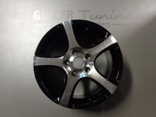 MAM W2 Felge 7,5x16  5x112 ET37 Schwarz Frontpoliert NEU! Beschädigt  R689