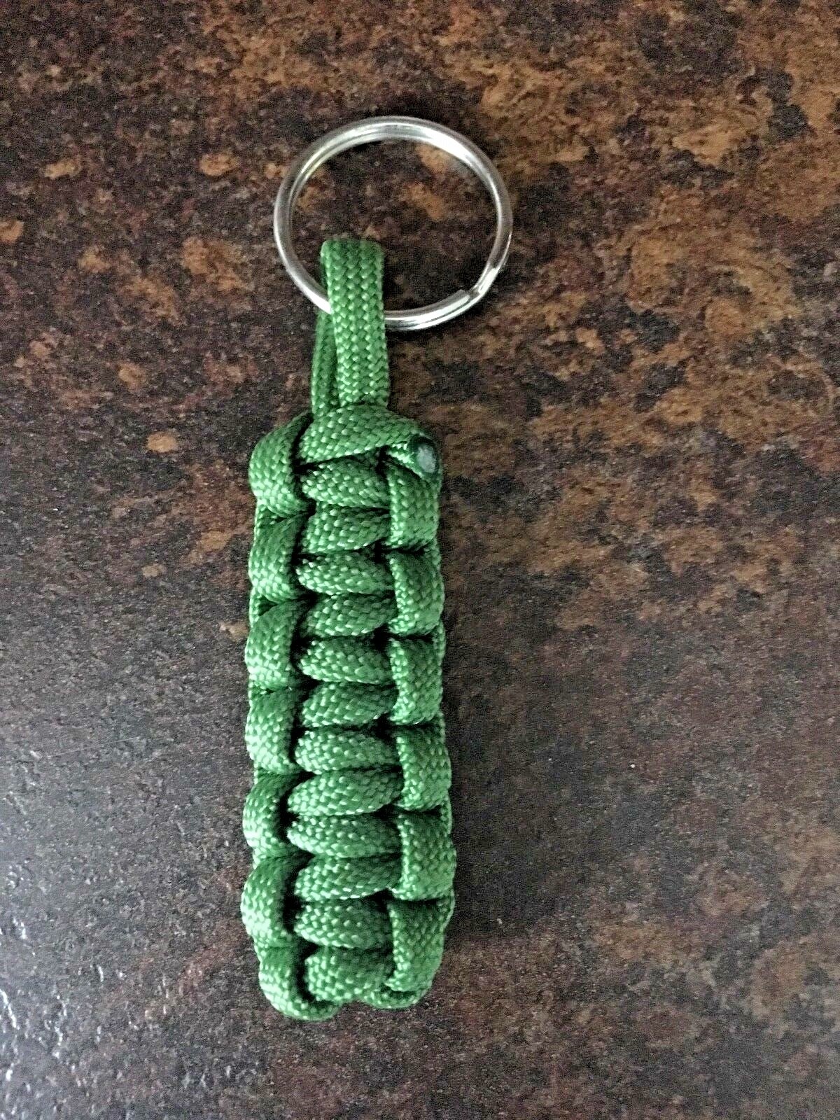Handmade Paracord Survival Keyring Choice of Colours Great Stocking