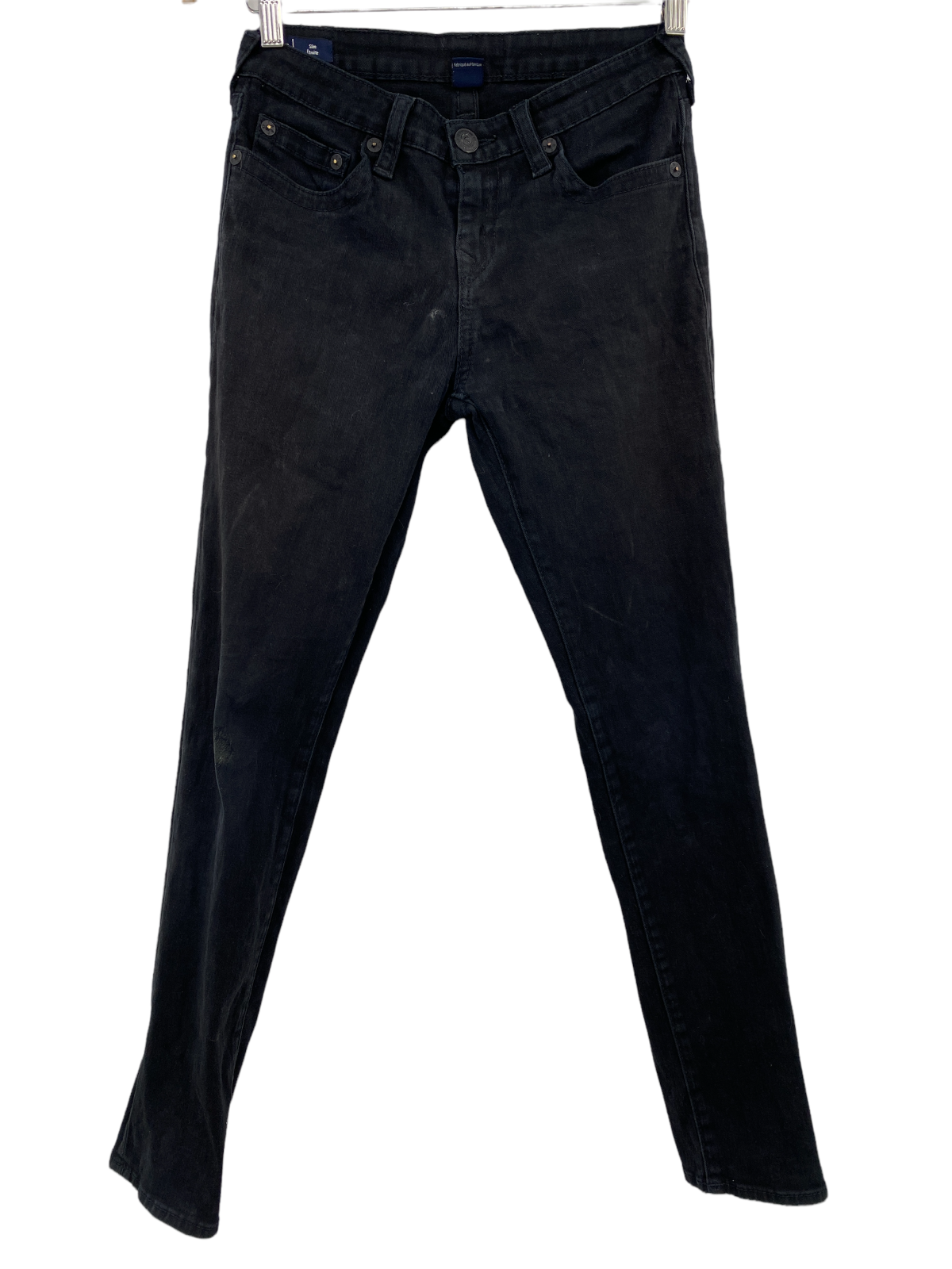 True Religion Women's Superfly Black GENO Slim Etroite Denim Jeans Size ...