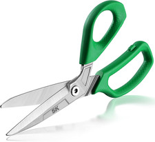 10" Heavy Duty Scissors, All Purpose Shears, Premium CR-V Steel Construction, On