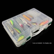 20 to 42 compartment Tackle Storage Box Double Sided  FREE USPS Shipping