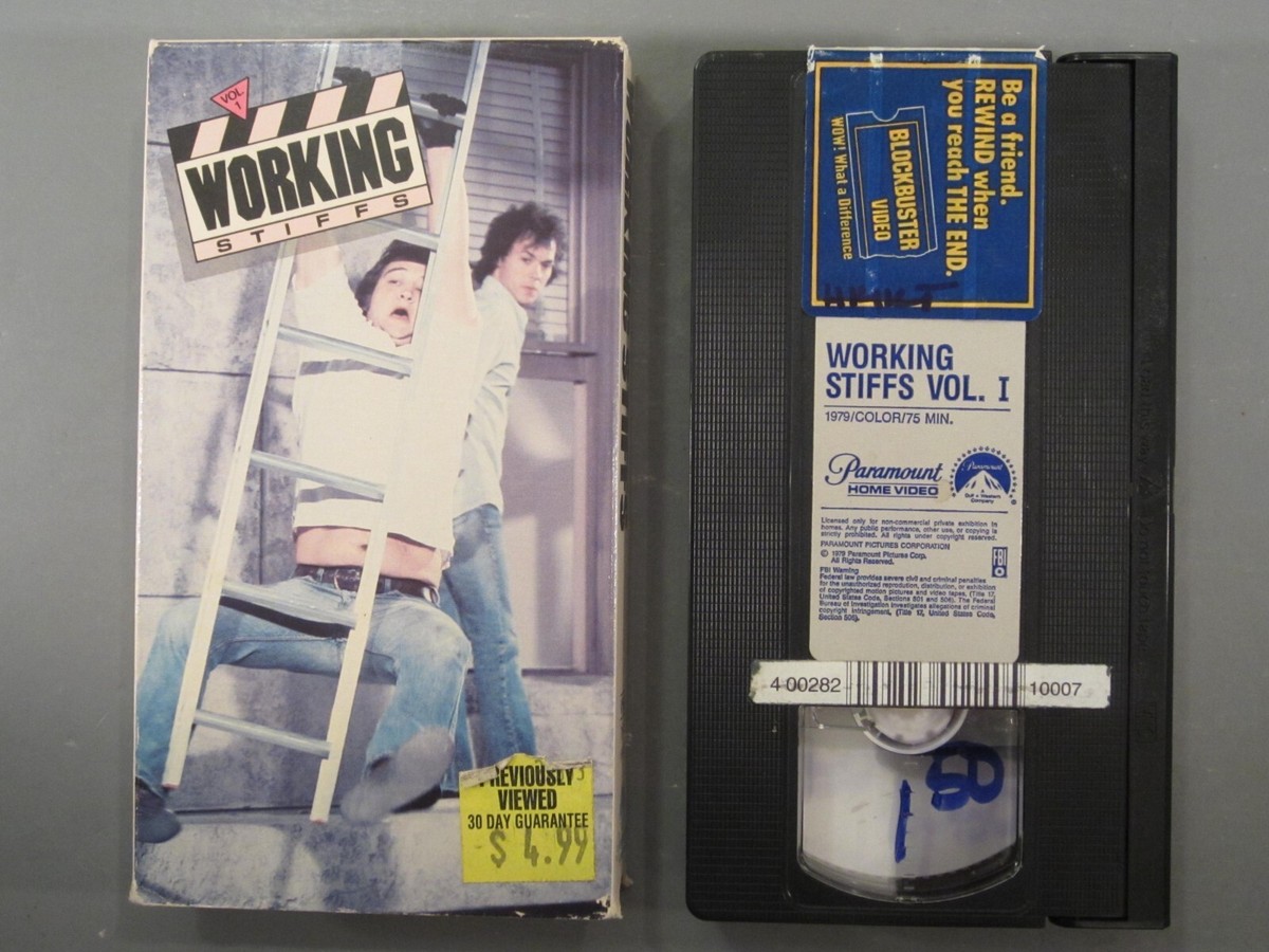 Working Stiffs Vol. 1 VHS 1979 - Jim Belushi - Michael Keaton | eBay