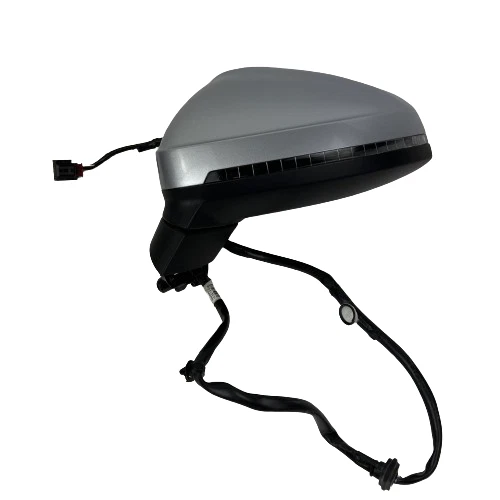 OEM 2017 2018 2019 Audi A4 S4 Left Side Mirror Manual Fold w/o Memory 12 Wires