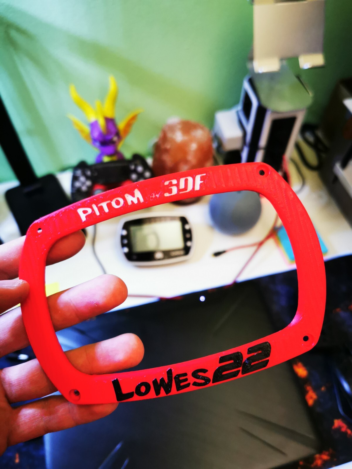 COVER ALFANO 6 1T 2T PITBIKE CRONOMETRO GPS TOUCH SCREEN MOTO 3DPRINTED