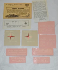 O Scale Champ Decals OB-319 Detroit, Toledo & Ironton Box Car
