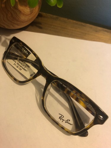 NEW RAY BAN RB 5286 51 5082 HAVANA AUTHENTIC EYEGLASSES FRAMES RX 51-18-135