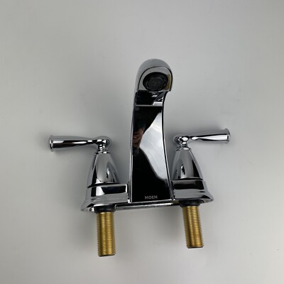 Moen 84942 Banbury Two-Handle Centerset Bathroom Sink Faucet