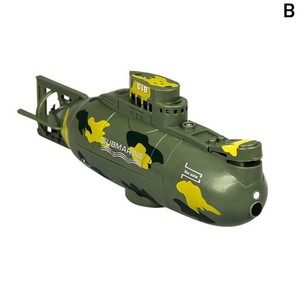 toy submarine with torpedoes