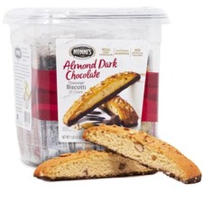 Nonni's Dark Chocolate Almond Biscotti 21.5 Ounce Italian Cookie Treats