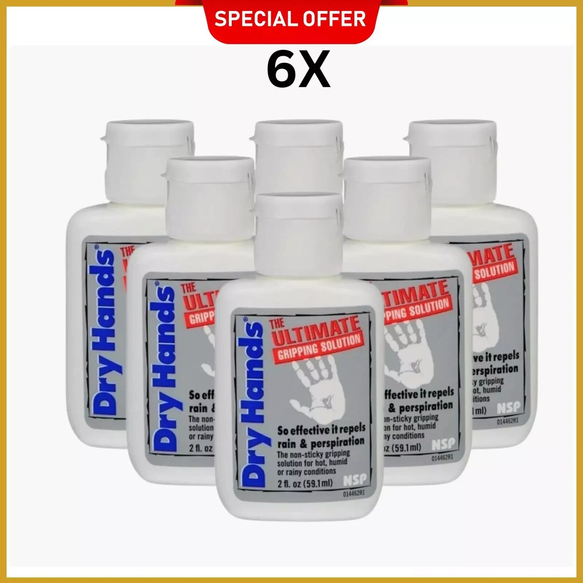 Dry Hands Pole Grip DRY HANDS 2oz [10 PACK] Sports Grip Powder For Pole ...
