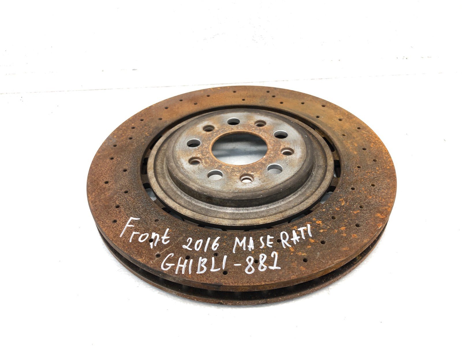 2014-2024 MASERATI GHIBLI S 3.0L RWD FRONT BRAKE DISC ROTOR OEM