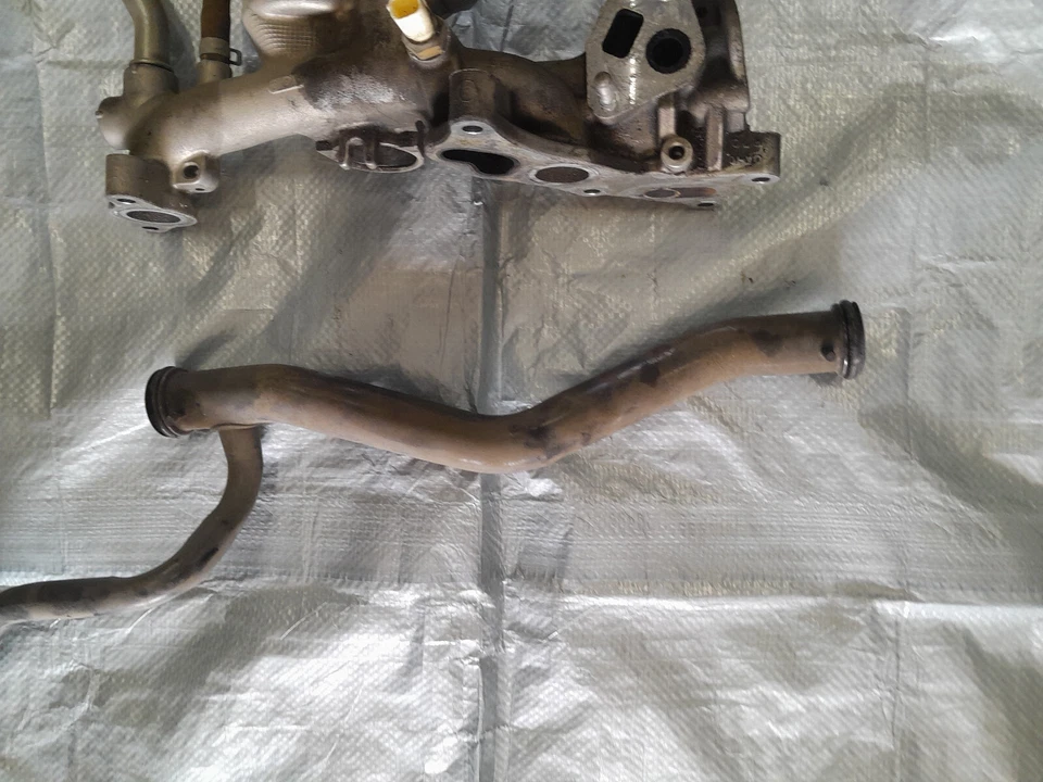 TERMOSTATO UNIDAD CARCASA TUBO CRUZADO REFRIGERANTE ACURA MDX 2010-2013 2012 Foto 4 de 4