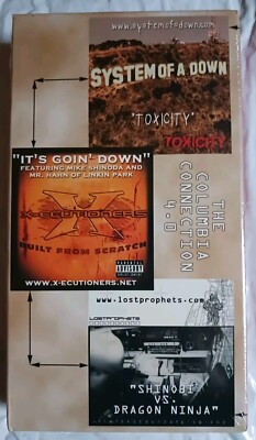 The Columbia Connection 4.0 (VHS PROMO TAPE) 5 Music Vids RARE Columbia Records 