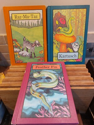 3 Vtg Stephen Cosgrove Serendipity Books Kartusch Feather Fin Raz Ma Taz 70s 80s