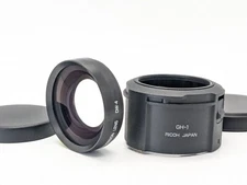 [MINT] Ricoh DW-4 0.8x Wide Conversion Lens + GH-1 Adapter for GR Digital Japan