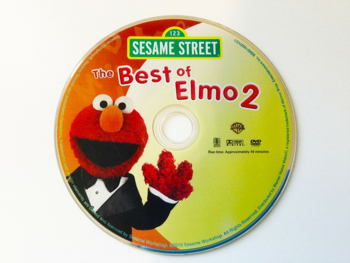 Warner Bros. Sesame Street The Best of Elmo 2 DVD | eBay