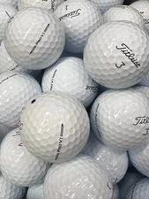 4 Dozen Near Mint AAAA Titleist Pro V1 2023 Used Golf Balls w/ Mesh Bag