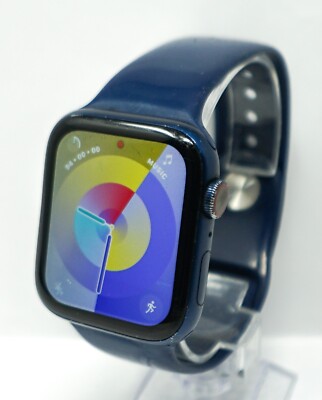 Apple Watch 6 (GPS+Cellular) 44mm Deep Navy Aluminum Case/Sport Band [3H308LL/A]