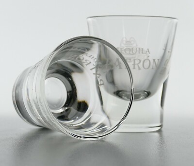 2 x Patron Tequila Shotglas 2 cl von Rastal Schnapsglas, Stamper Neu Bar 8301