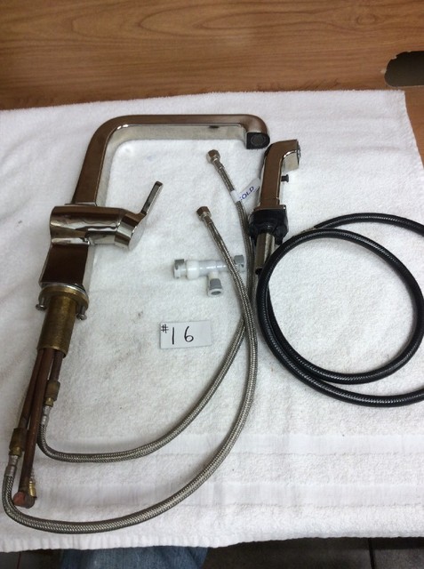 Mico Seashore Collection 7705 Kitchen Faucet With Spray Polished