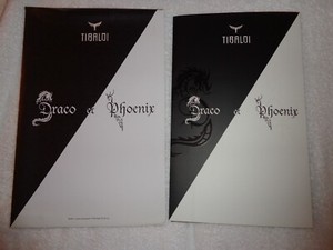 Tibaldi Pens Large Draco and Phoenix Brochure New-Old-Stock