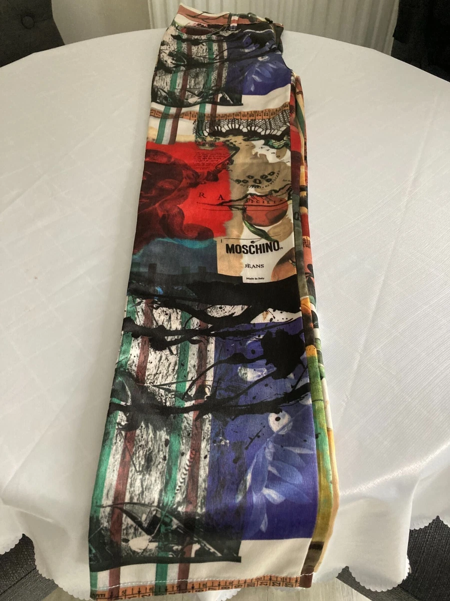 Vintage Moschino Renaissance Icon Trousers Size 27inch waist