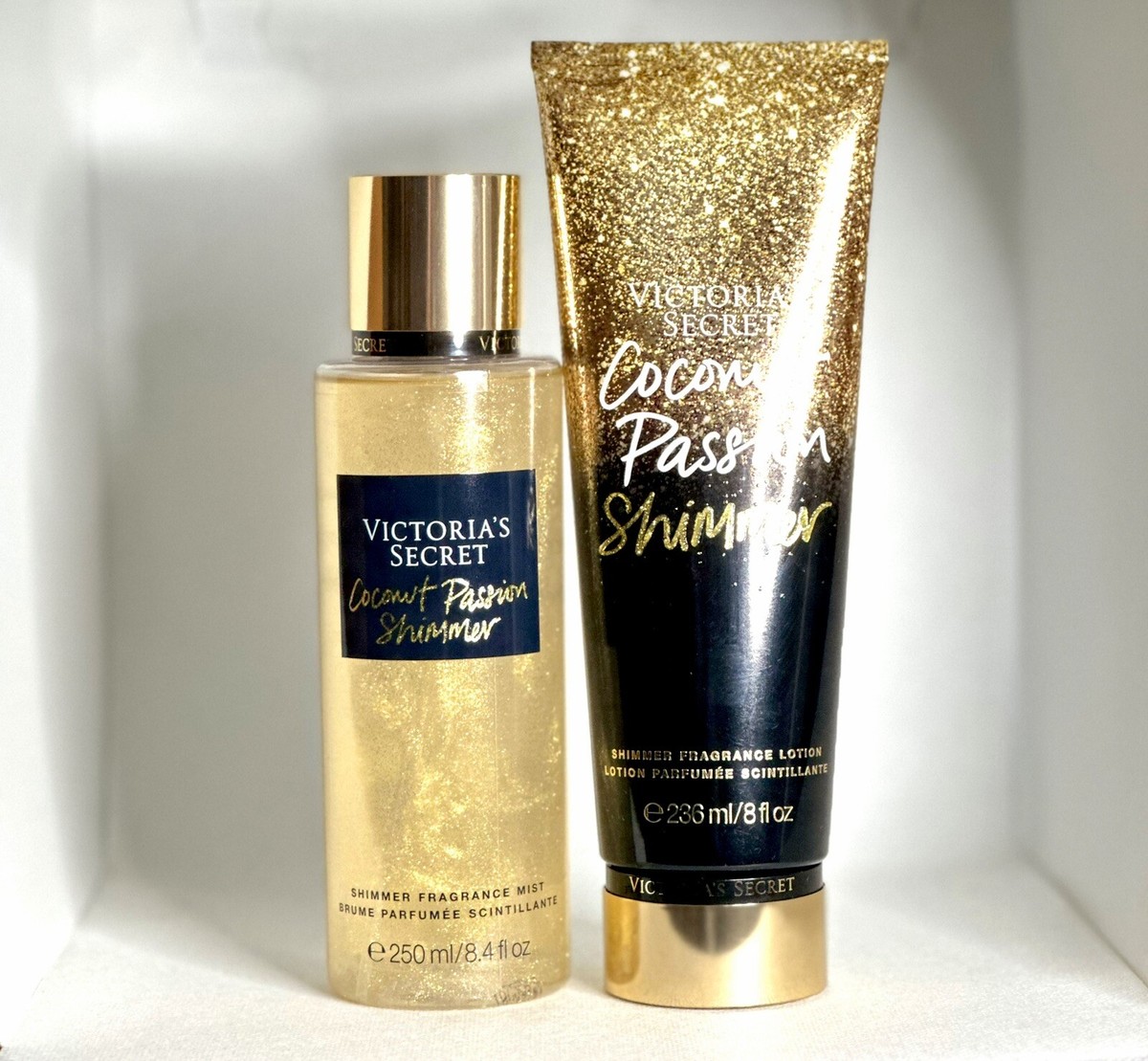 ボディローション Victoria's Secret Coconut PassionShimmer Coconut Passion Shimmer Fragrance Mist & Lotion by Victory's