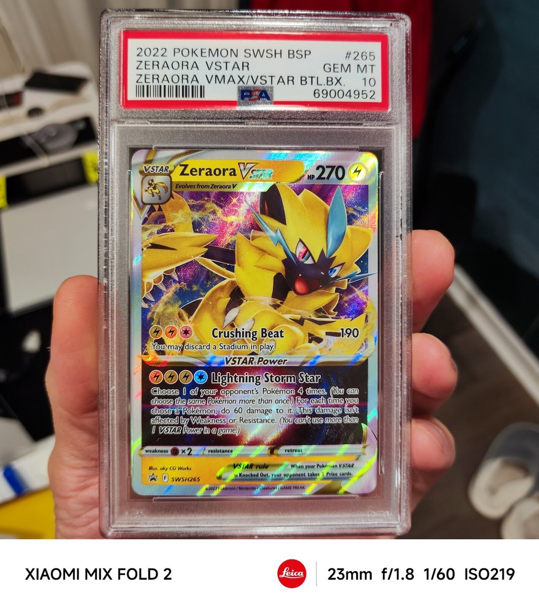 Low Pop* Zeraora VSTAR 2022 Pokemon Battle Box Promo SWSH265