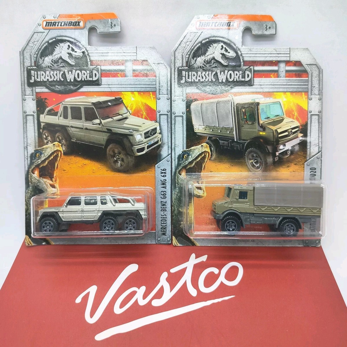 Matchbox Jurassic World Mercedes-Benz G63 AMG 6X6 Unimog U
