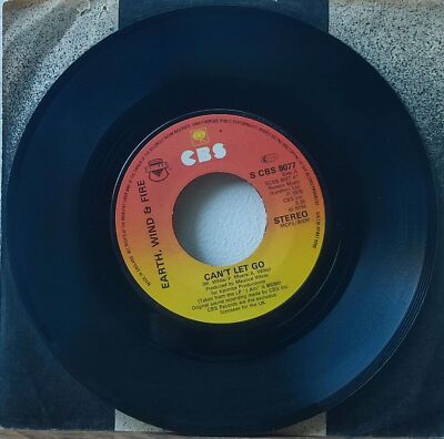 Can't Let Go / Love Music by Earth, Wind & Fire - Single 7  Vinyl