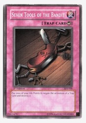 Seven Tools of the Bandit SDJ-048 1st Edition Common Yu-Gi-Oh! TCG