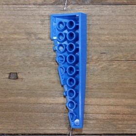 LEGO Star Wars 8093 Blue Wedge 10x3 Left White Stripes Yellow Pattern 50955pb008