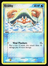Krabby 54/100 Common Crystal Guardians Pokemon LP