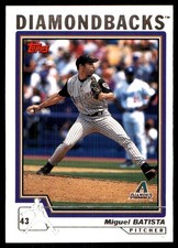 Miguel Batista 2004 Topps #253 Diamondbacks MLB READ FREE SHIPPING AutographDen