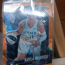 Panini 2025 Prizm WNBA Kayla McBride Minnesota Lynx Orange Prizm #45
