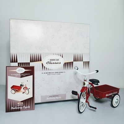 Hallmark Kiddie Car Classics Sidewalk Cruisers 1950 Garton Delivery Cycle