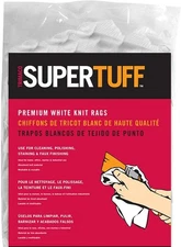 TRIMACO 10823 All-Purpose Painter's Rag, 8 lb, Knit, Premium White TRIMACO