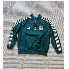 adidas Mexico National Team Soccer Jacket Gre...