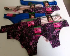 Eight Maidenform Thongs size 7 assorted styles and colors