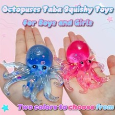 Octopus Squishy Stress Relief Toy Soft Squeeze Sensory Fidget Kids Gift