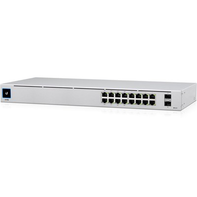 Ubiquiti Networks UniFi USW-16-POE Gen2 16-Port Gigabit PoE Switch with SFP